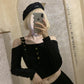 Love Strap Luck Japanese Embroidered Top