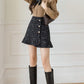 Tweed Chic Mini Skirt