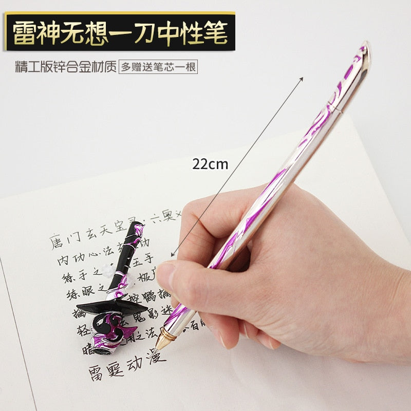 Genshin Impact Weapon Designed Pens - Cherry Bomb