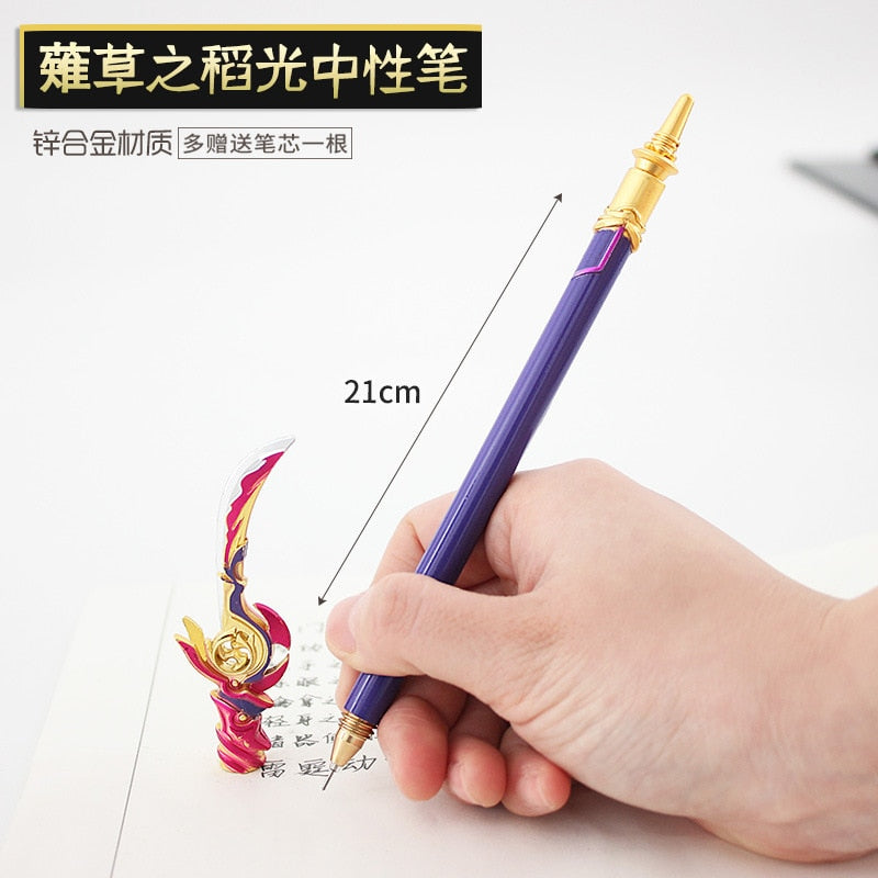 Genshin Impact Weapon Designed Pens - Cherry Bomb