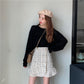 Tweed Chic Mini Skirt