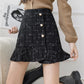 Tweed Chic Mini Skirt