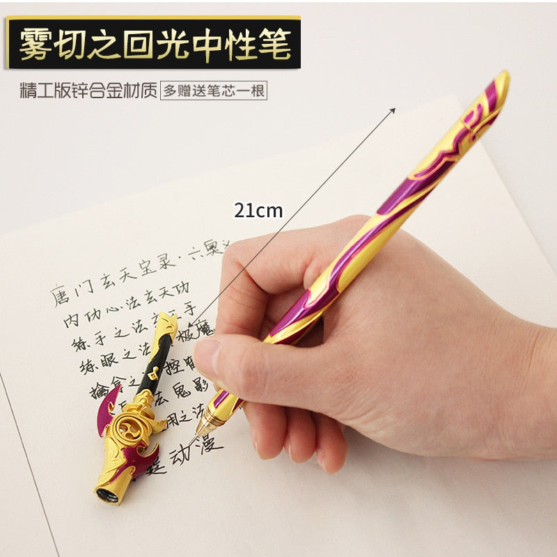 Genshin Impact Weapon Designed Pens - Cherry Bomb