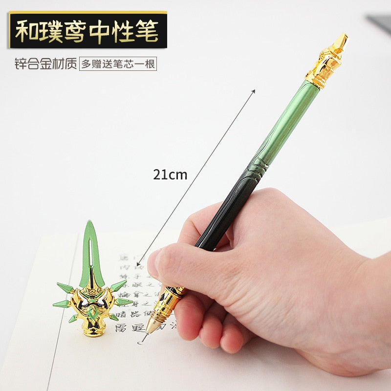 Genshin Impact Weapon Designed Pens - Cherry Bomb