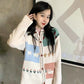 Peak Strawberry Cardigan Sweater - Cherry Bomb