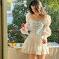Fresh Tulip Top and Skirt Set - Cherry Bomb