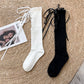 Sweet Princess Ribbon Socks - Cherry Bomb