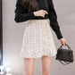 Tweed Chic Mini Skirt
