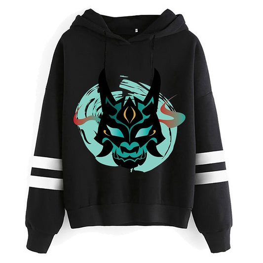 Xiao MaskGenshin Impact Hoodies - Cherry Bomb