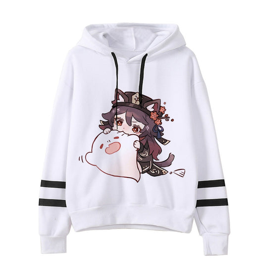 Hu Tao Ghost Genshin Impact Hoodies - Cherry Bomb