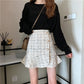 Tweed Chic Mini Skirt