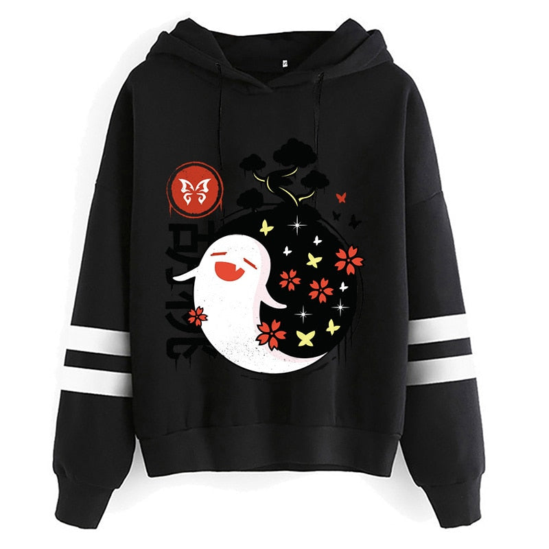 Hu Tao Ghost Genshin Impact Hoodies - Cherry Bomb