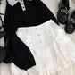 Love Bun Lace High Waist Skirt