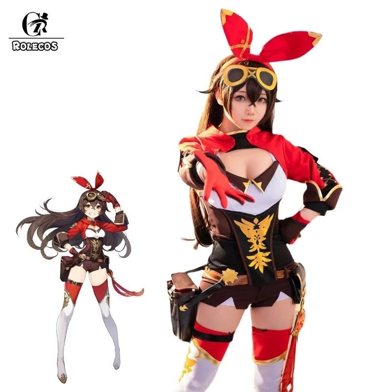 Genshin Impact Amber Cosplay - Cherry Bomb