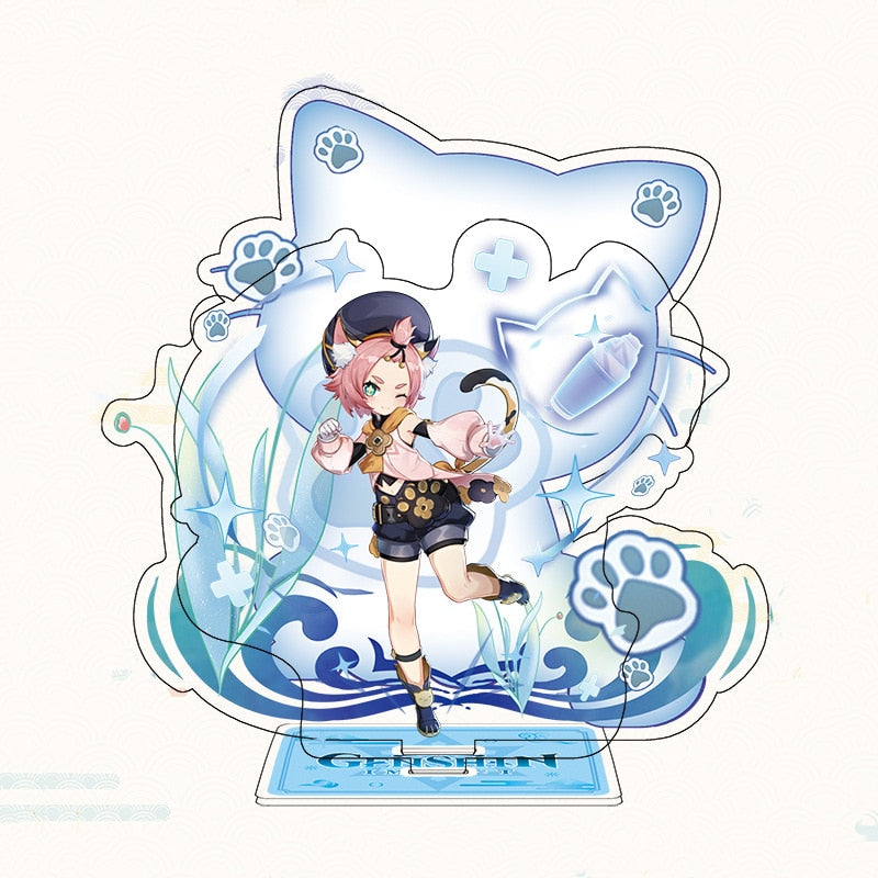 Genshin Impact Double Layered Acrylic Stand - Cherry Bomb