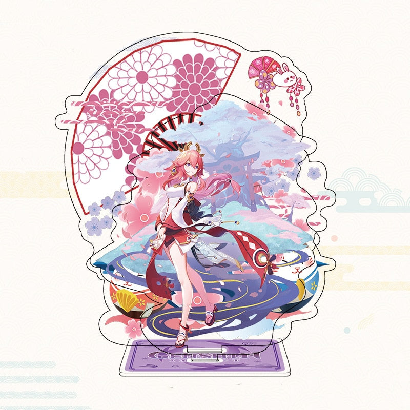 Genshin Impact Double Layered Acrylic Stand - Cherry Bomb