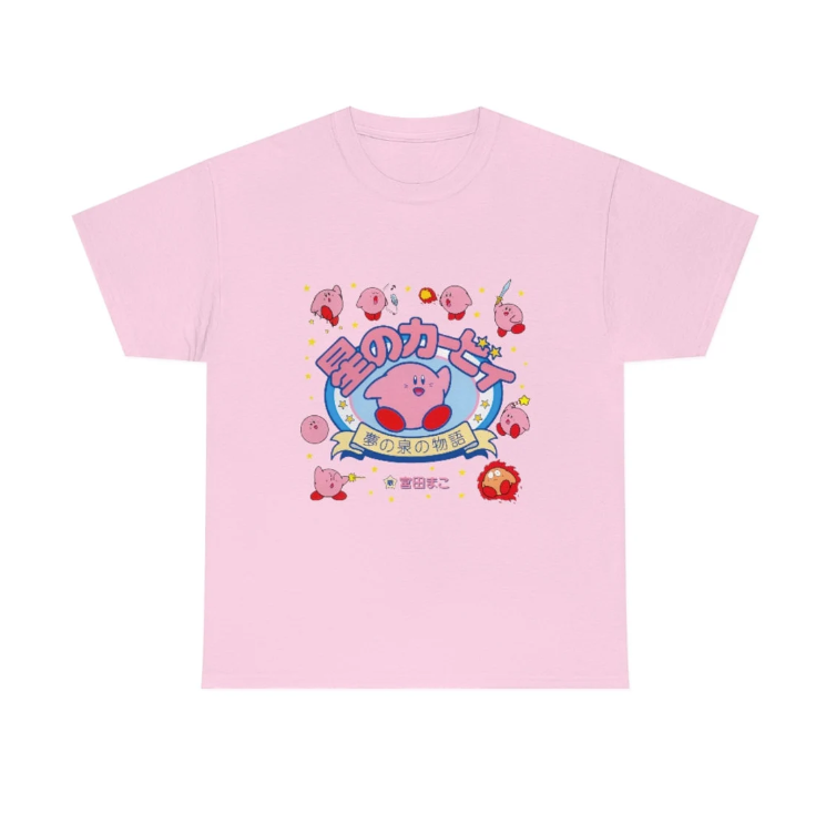 Japanese Kirby Shirt - Cherry Bomb