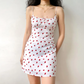 Strawberry Print Dress - Cherry Bomb