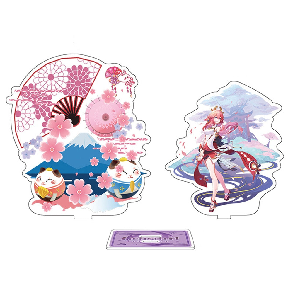 Genshin Impact Double Layered Acrylic Stand - Cherry Bomb