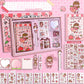 Kawaii Journal Stationary Kit - Cherry Bomb