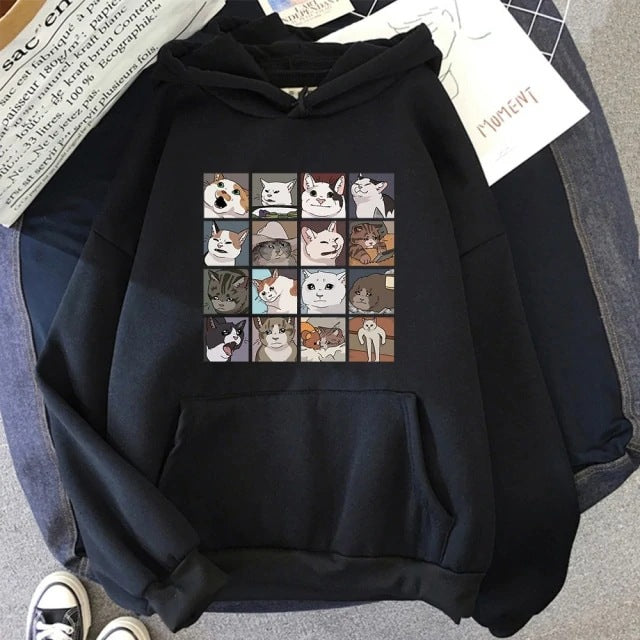 Cat Sweatshirt - Cherry Bomb