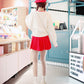 Strawberry Embroidery Knit Sweater - Cherry Bomb