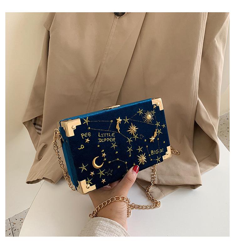 Astronomy Stars Handbag - Cherry Bomb