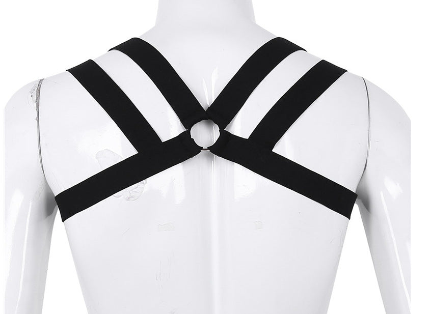 Simple Chest Harness - Cherry Bomb