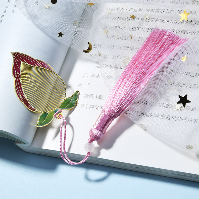 Creative Chinese Style Metal Bookmark