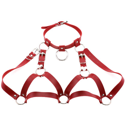 Trendy Chest Harness - Cherry Bomb