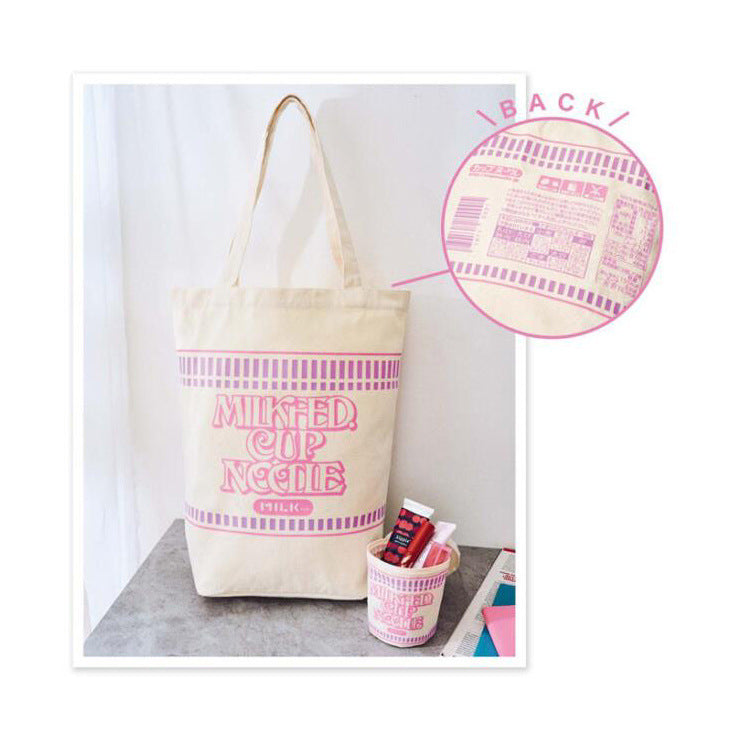 Cup Noodle Canvas Tote Bag