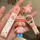 Cute Cherry Blossom Doll Keychain - Cherry Bomb