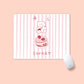 Pastel Kawaii Mouse Pad - Cherry Bomb