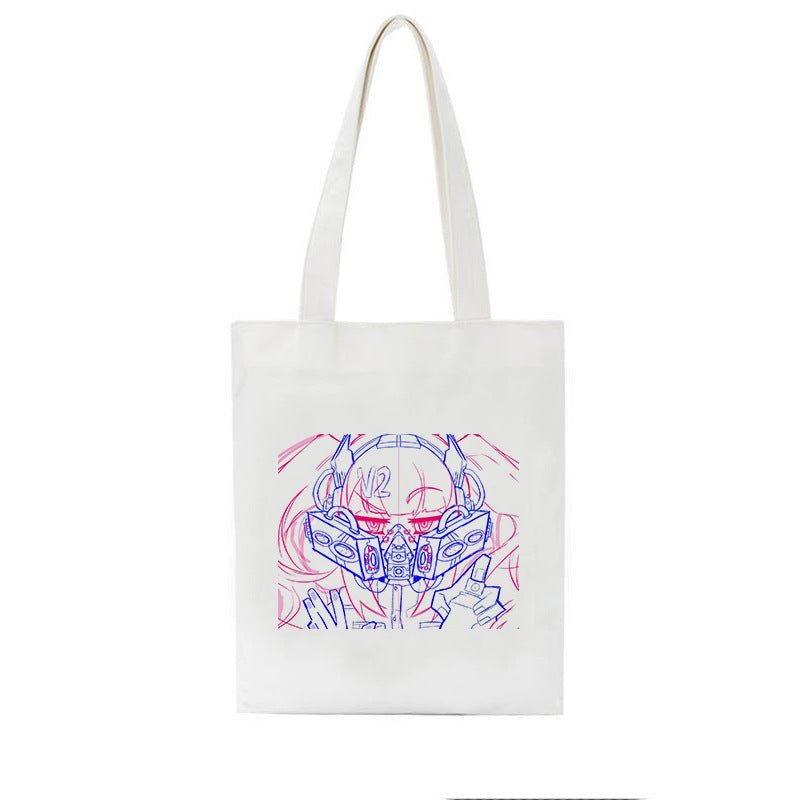 Harajuku Anime Canvas Bag - Cherry Bomb