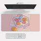 Sakura Desk and Gaming Mat - Cherry Bomb