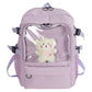 Japanese school backpack female student canvas bag - Cherry Bomb