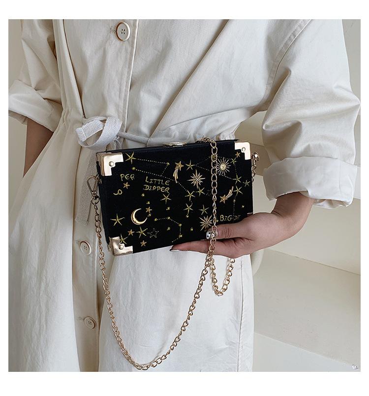 Astronomy Stars Handbag - Cherry Bomb