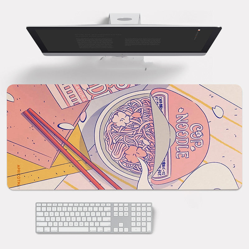 Sakura Desk and Gaming Mat - Cherry Bomb