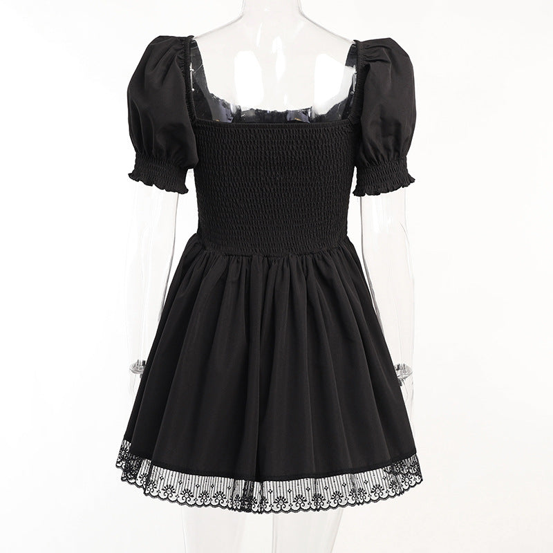 Sweet Dark Vintage Dress - Cherry Bomb