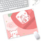 Pastel Kawaii Mouse Pad - Cherry Bomb