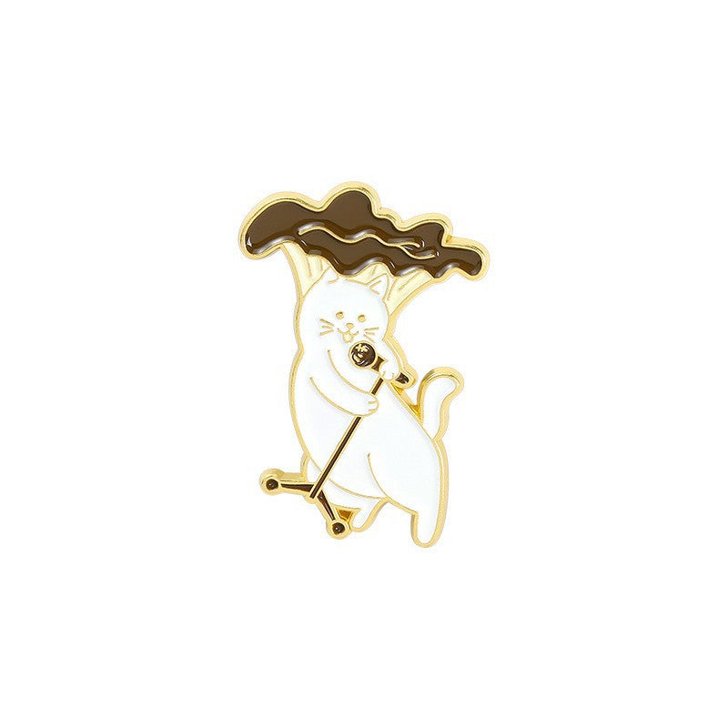 Mushroom Brooches - Cherry Bomb