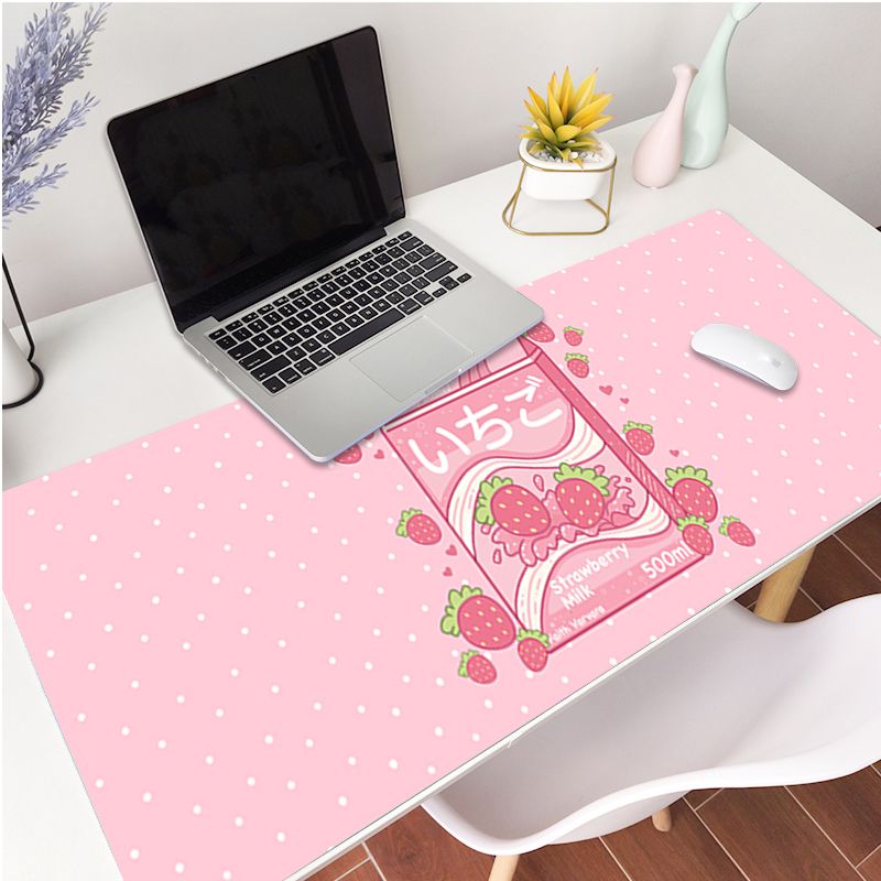 Kawaii Japanese and Korean Drinks Desk Mat