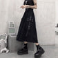 Edgy Skirt with Thin Pockets - Cherry Bomb