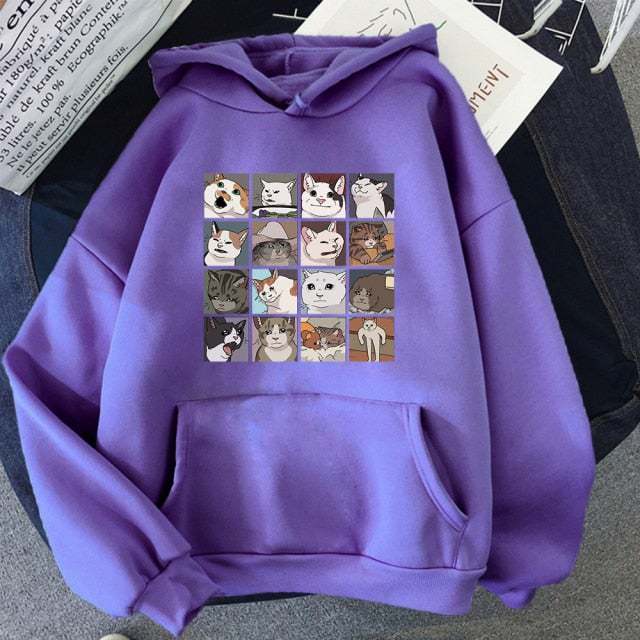 Cat Sweatshirt - Cherry Bomb