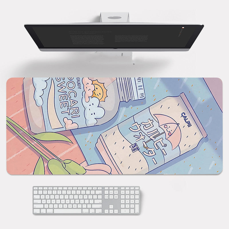 Sakura Desk and Gaming Mat - Cherry Bomb