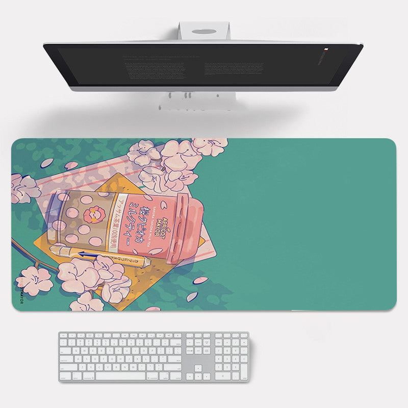 Sakura Desk and Gaming Mat - Cherry Bomb