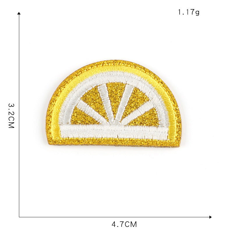 Summer Embroidery Patches - Cherry Bomb