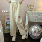 Sweet Soft Wide Leg Pants - Cherry Bomb