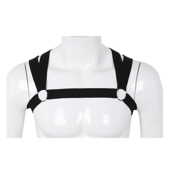 Simple Chest Harness - Cherry Bomb