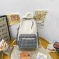 Casual Backpack with Pendant - Cherry Bomb